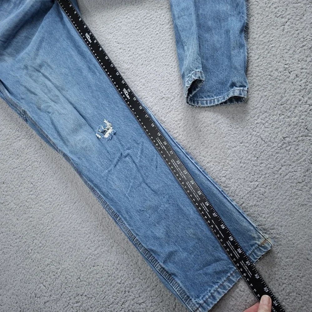 Vintage Big Ben Pants Mens 32x34 Blue Wrangler Distressed Faded Work Wear‎